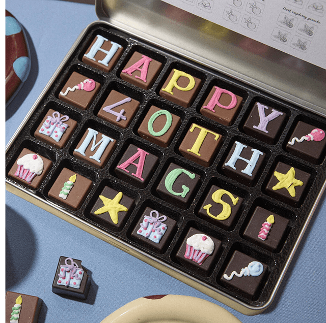 Hand Iced Personalised Happy Birthday Chocolates