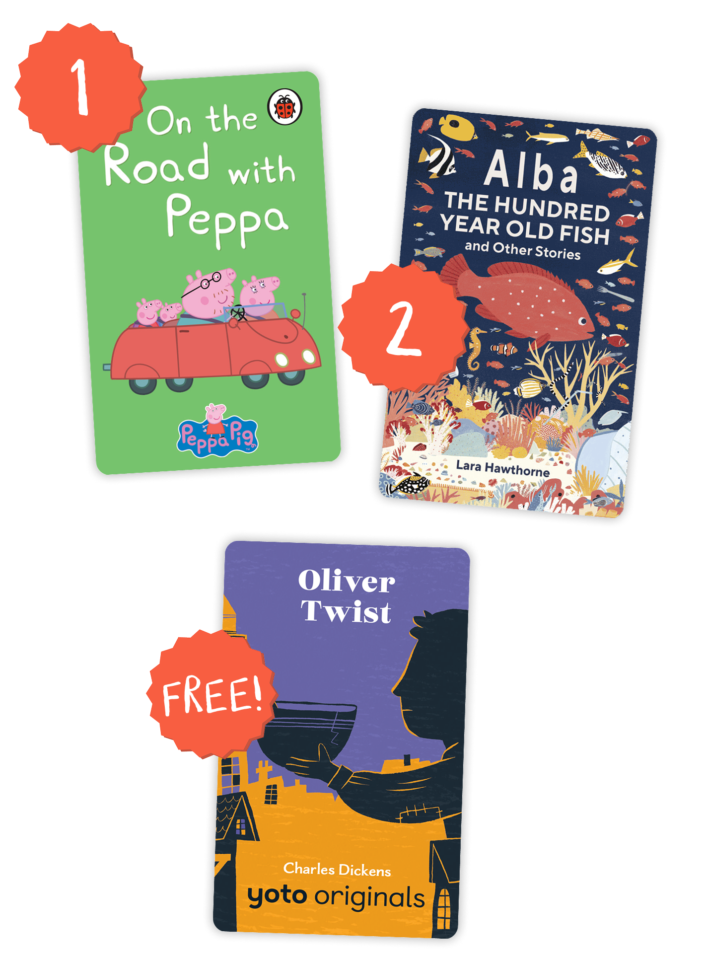 Buy 2 cards and get your third one free!