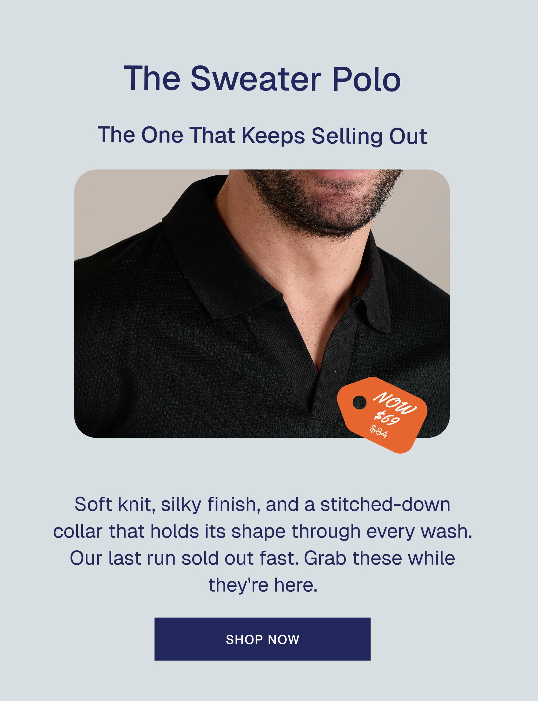 The Sweater Polo The One That Keeps Selling Out