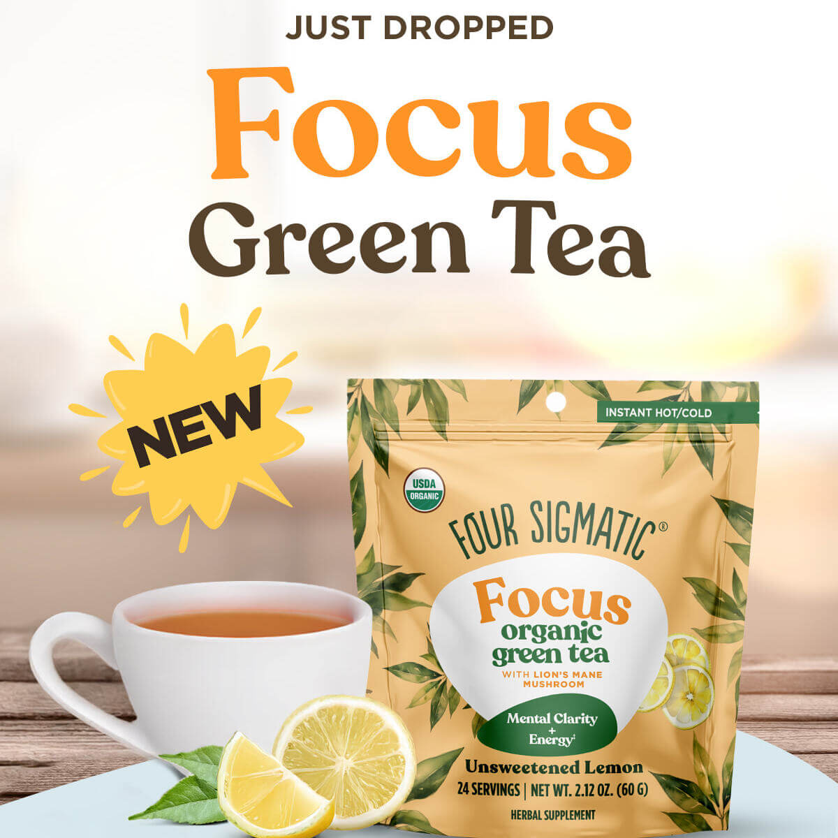 NEW Focus Green Tea