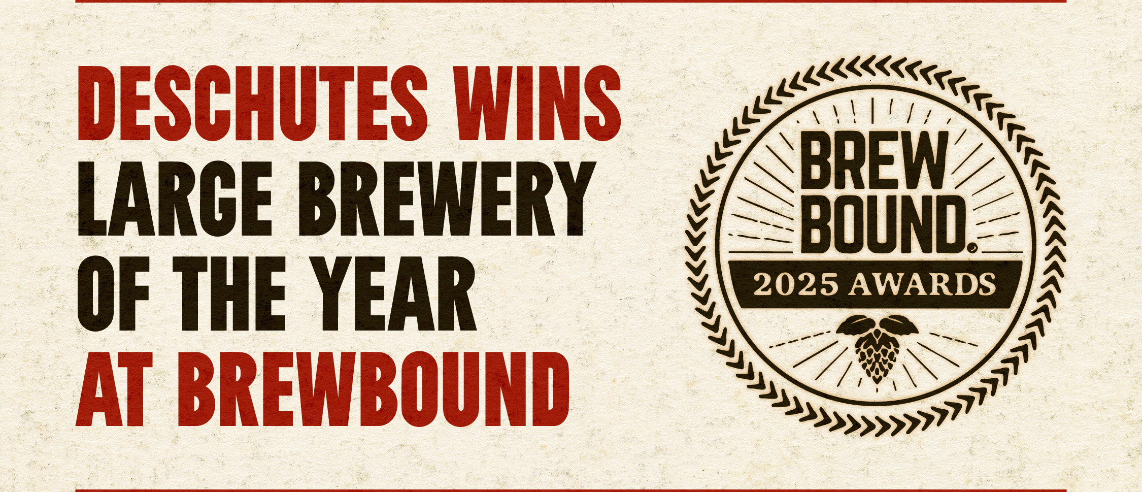Deschutes wins large brewery of the year at Brewbound
