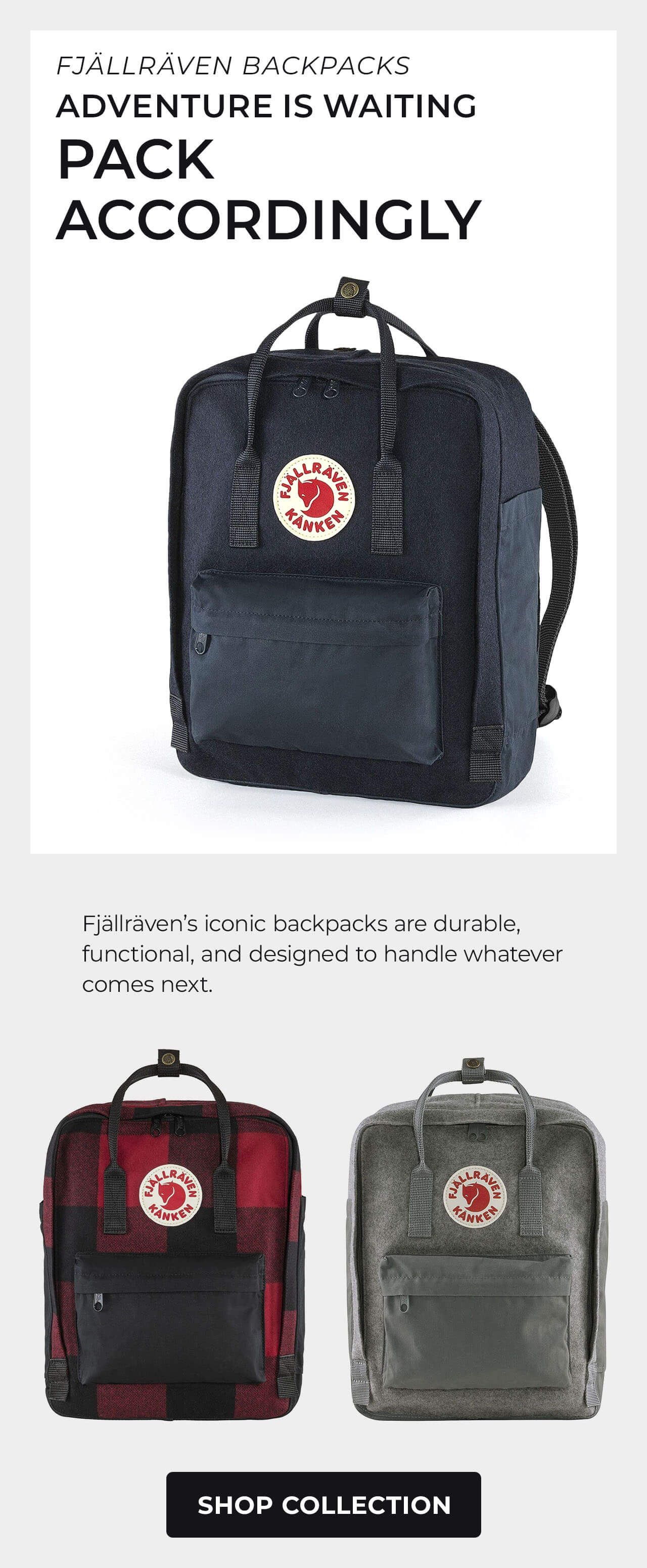 Fjällräven Backpacks