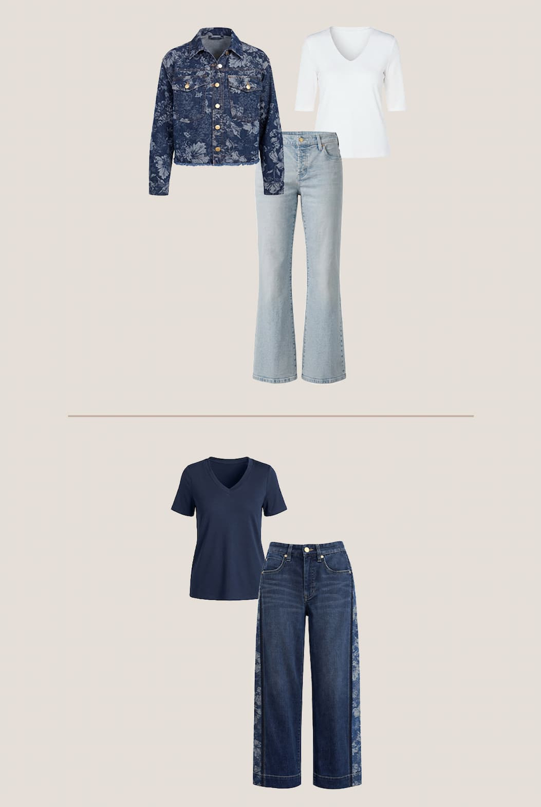 A woven-in floral motif adds dimension, texture, and a softer feminine feel.