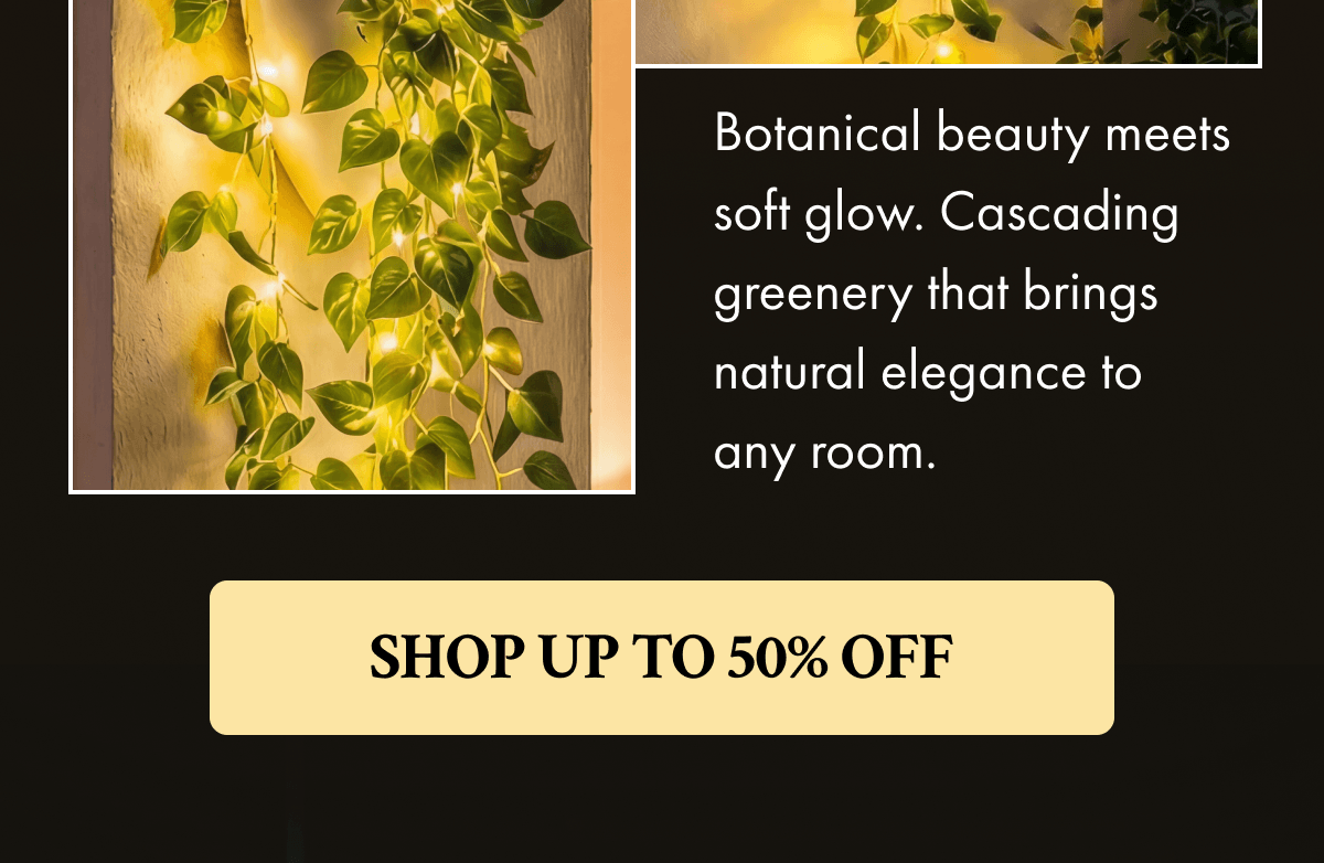 SHOP UP TO 50% OFF