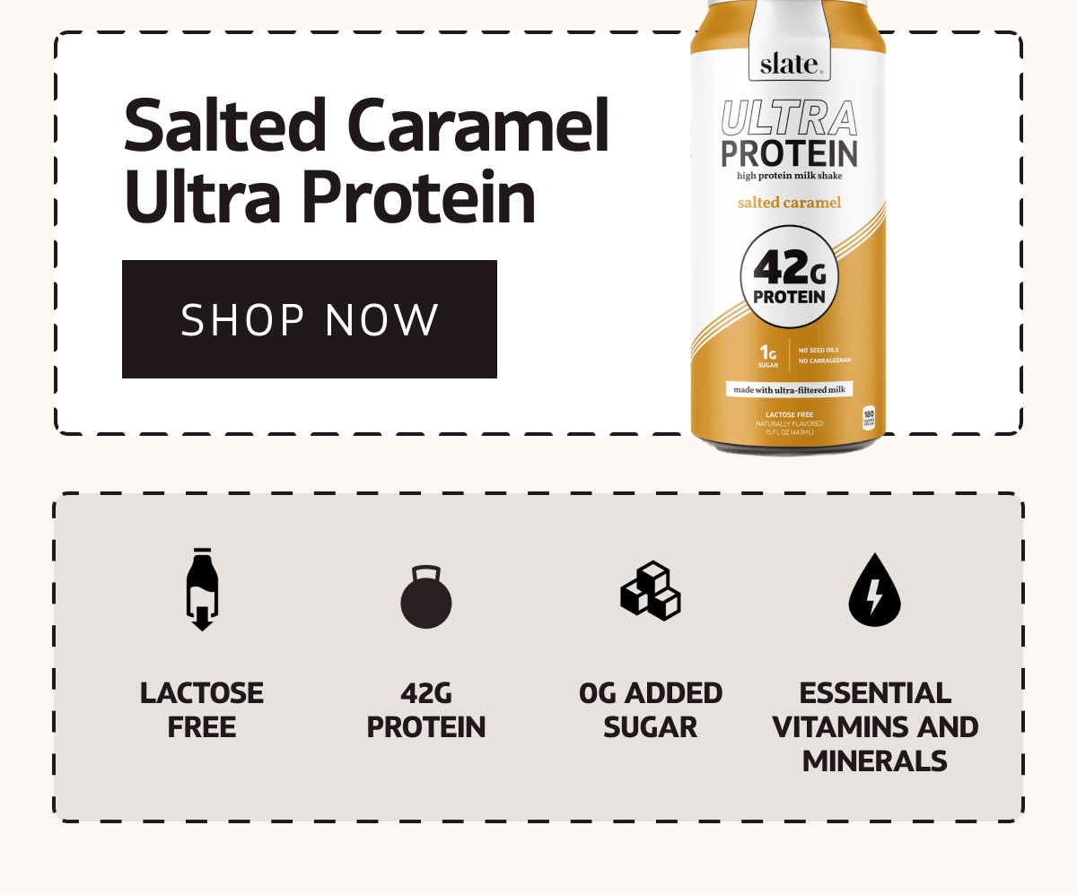 Salted Caramel Ultra Protein - SHOP NOW