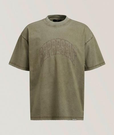 Represent - Embellished Cotton T-Shirt