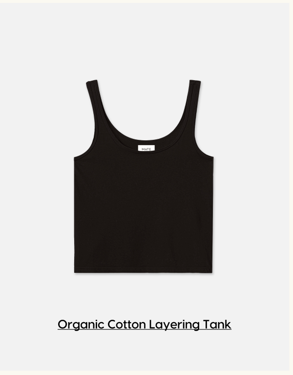 Organic Cotton Layering Tank