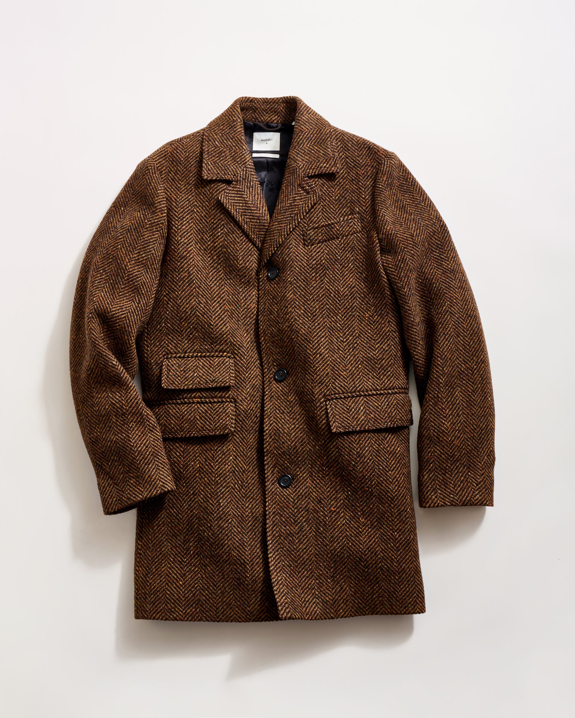 Image of Herringbone Astor Coat