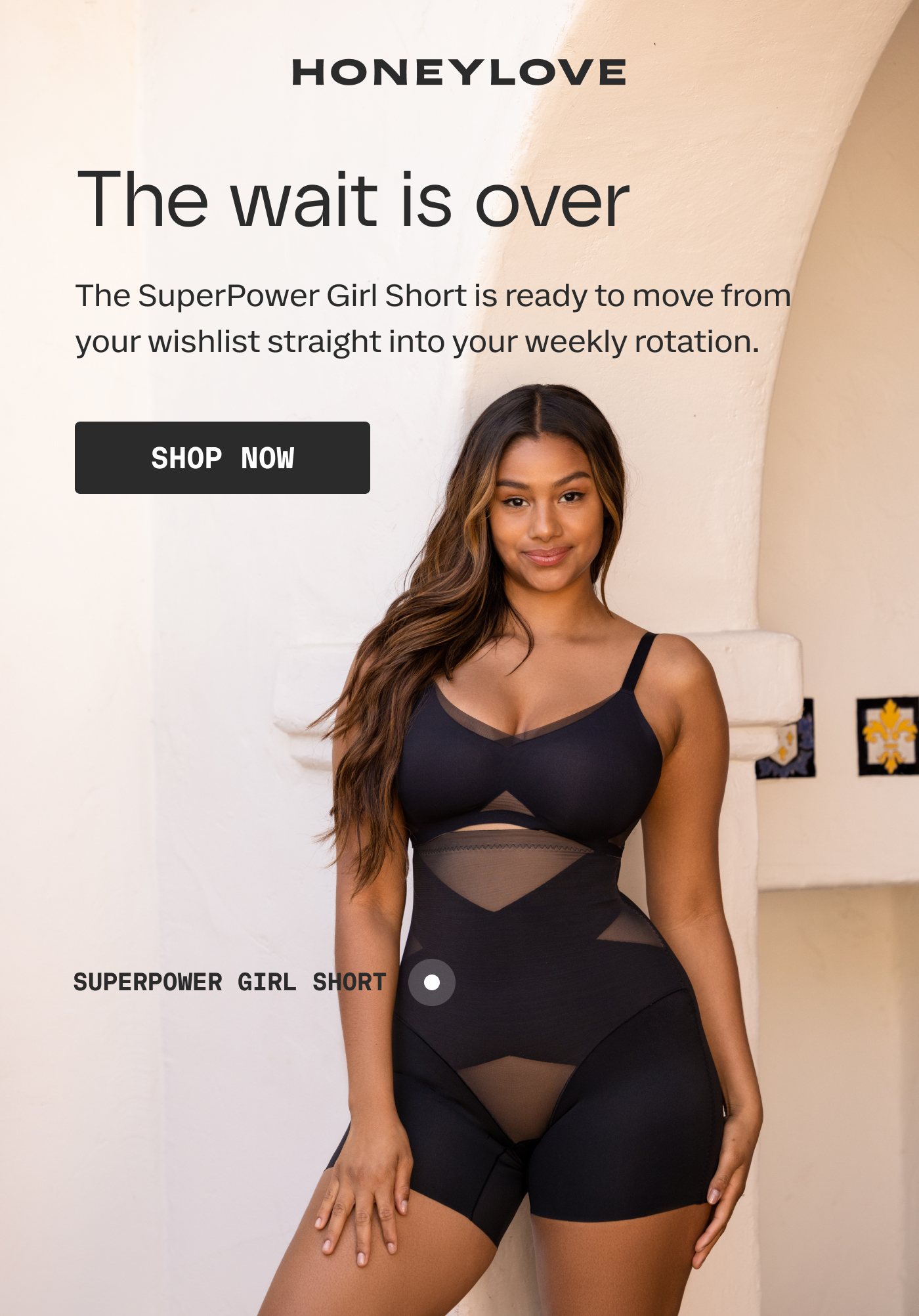 HONEYLOVE | The wait is over | The SuperPower Girl Short is ready to move from your wishlist straight into your weekly rotation. | SHOP NOW | SUPERPOWER GIRL SHORT