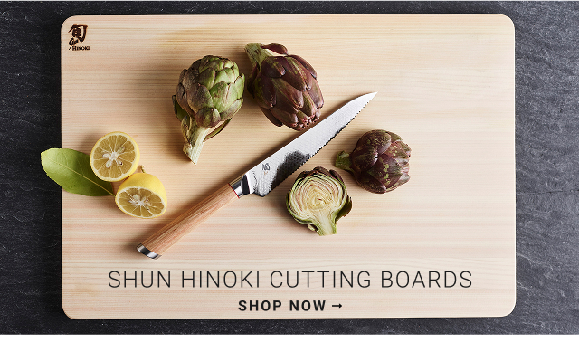 Shun Hinoki Cutting Boards - Shop now