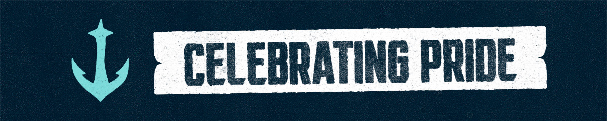 Celebrating Pride section header