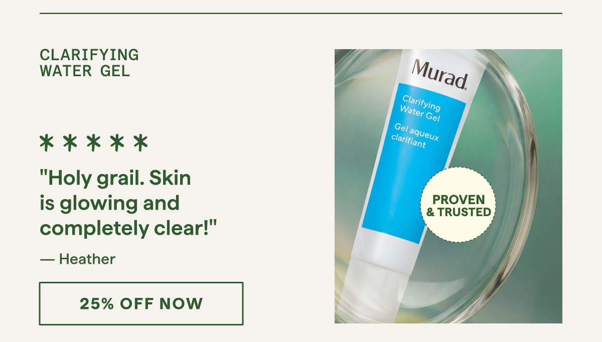 Clarifying Water Gel - Code: FAMILY25