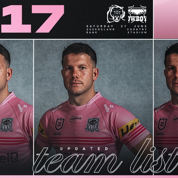NRL Updated Team List: Round 17 