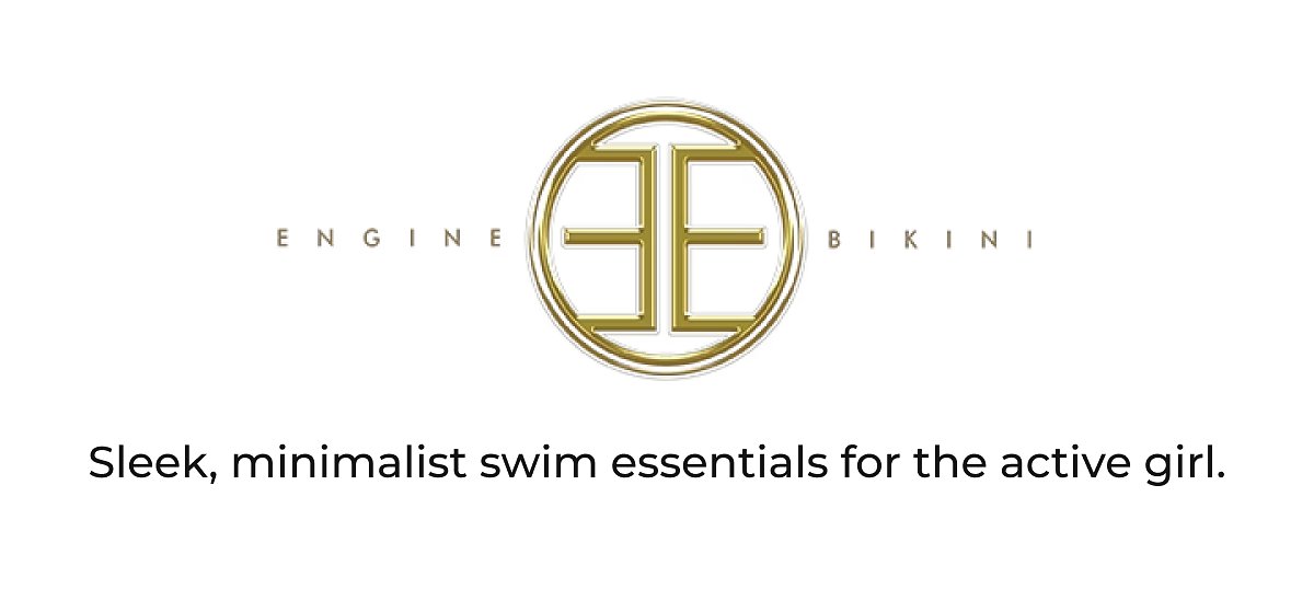 Engine bikini Sleek, minimalist swim essentials for the active girl.