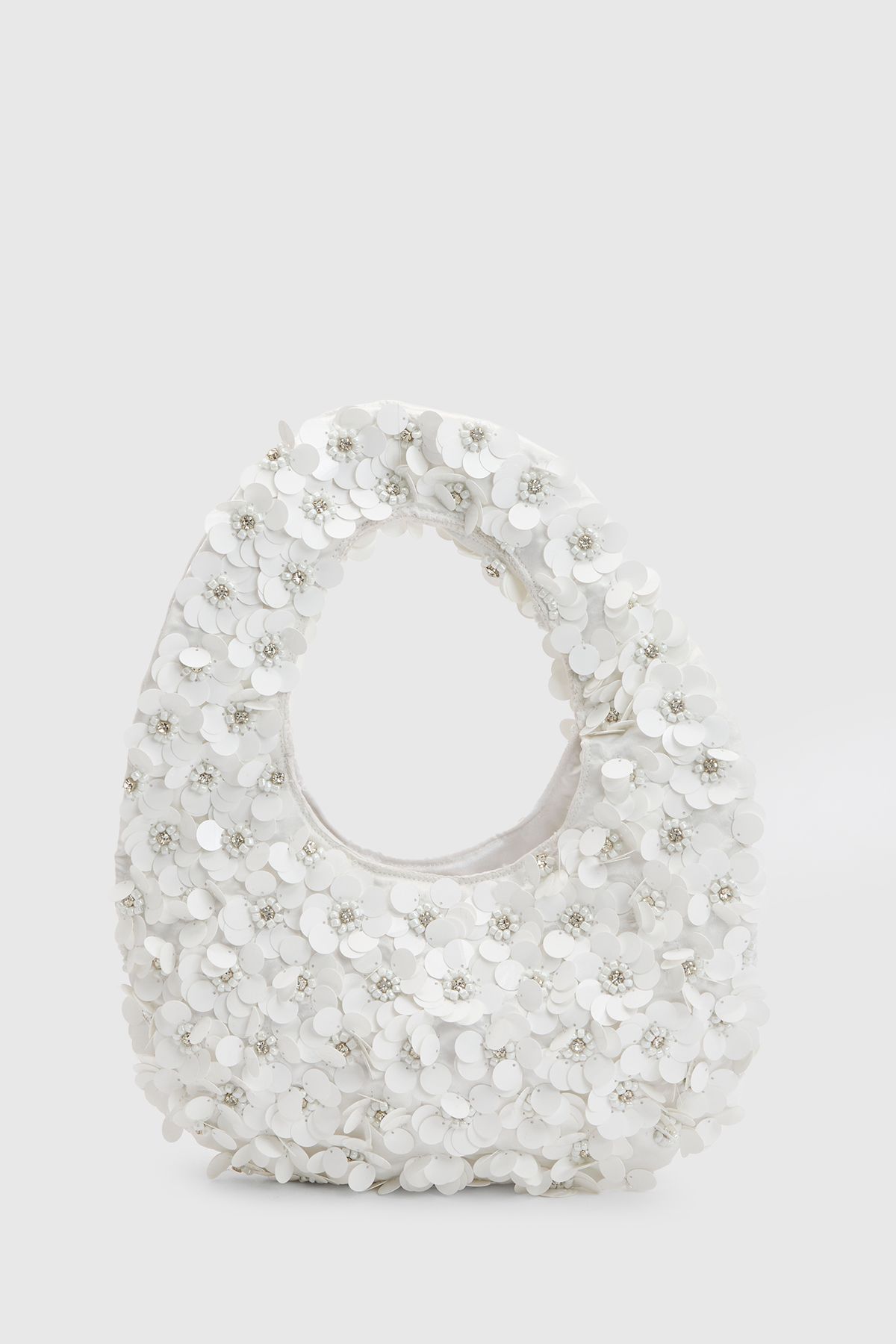 Daniela Floral Sequin Shoulder Bag