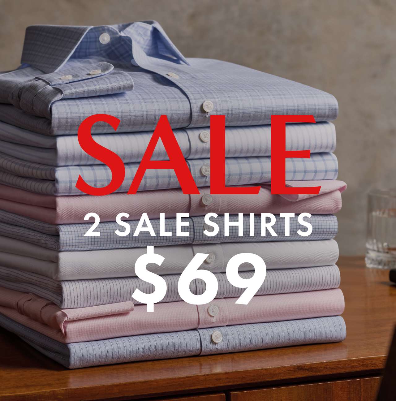 Get 2 sale shirts for $69