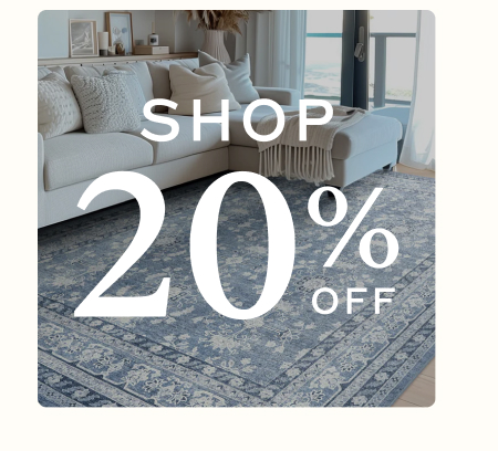 SHOP ALL 20% OFF 