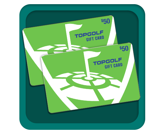 Topgolf - Two $50 eGift Cards