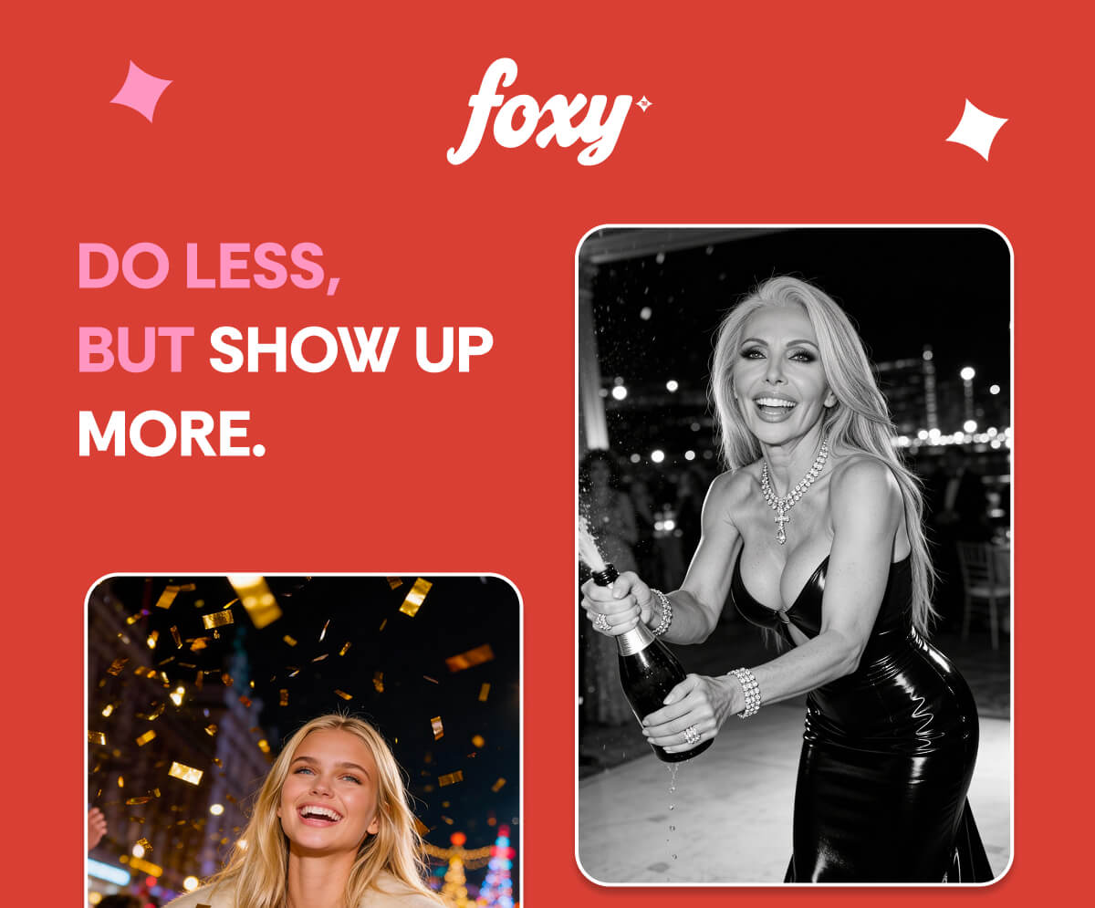 DO LESS,  BUT SHOW UP MORE.