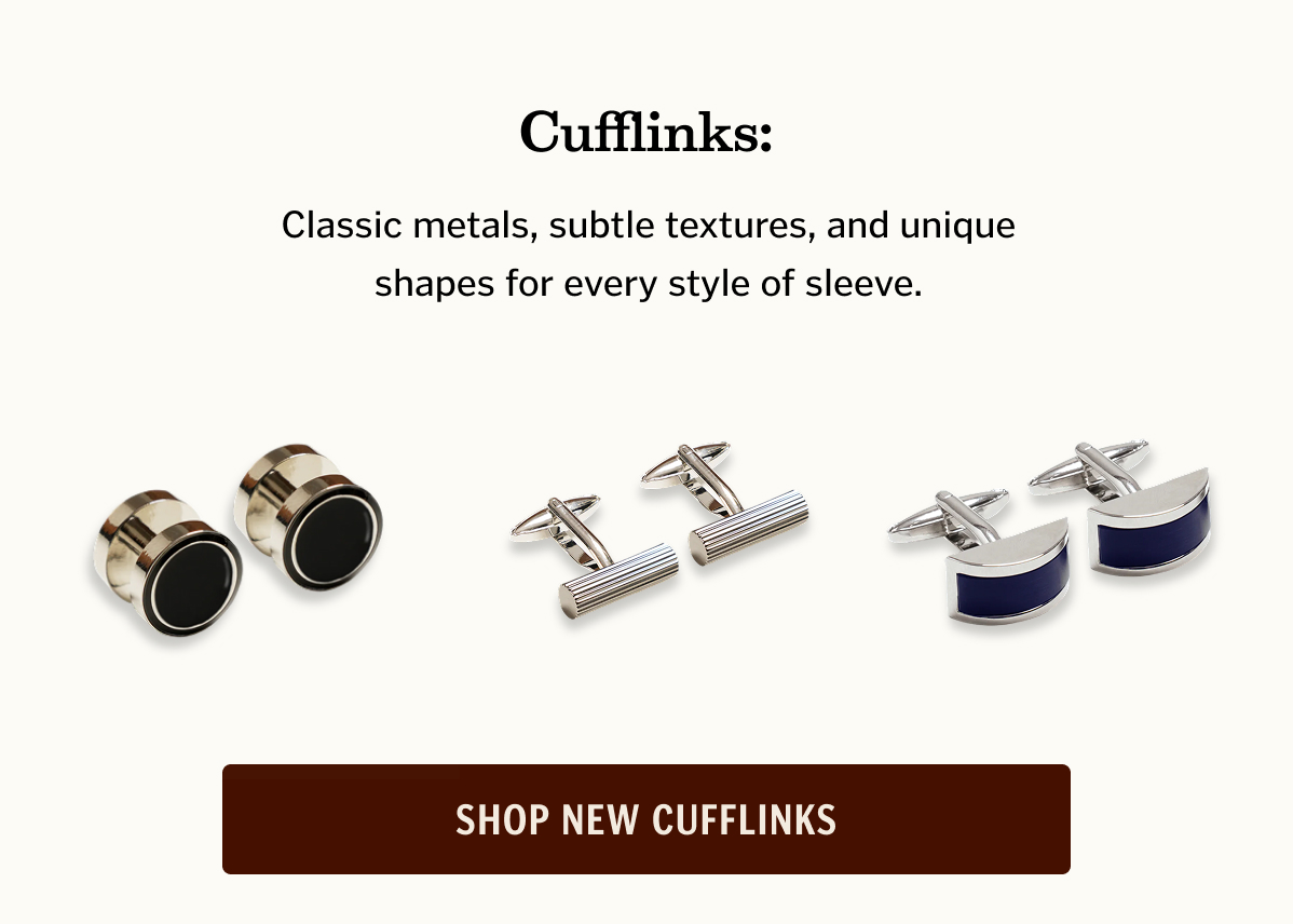 Shop New Cufflinks