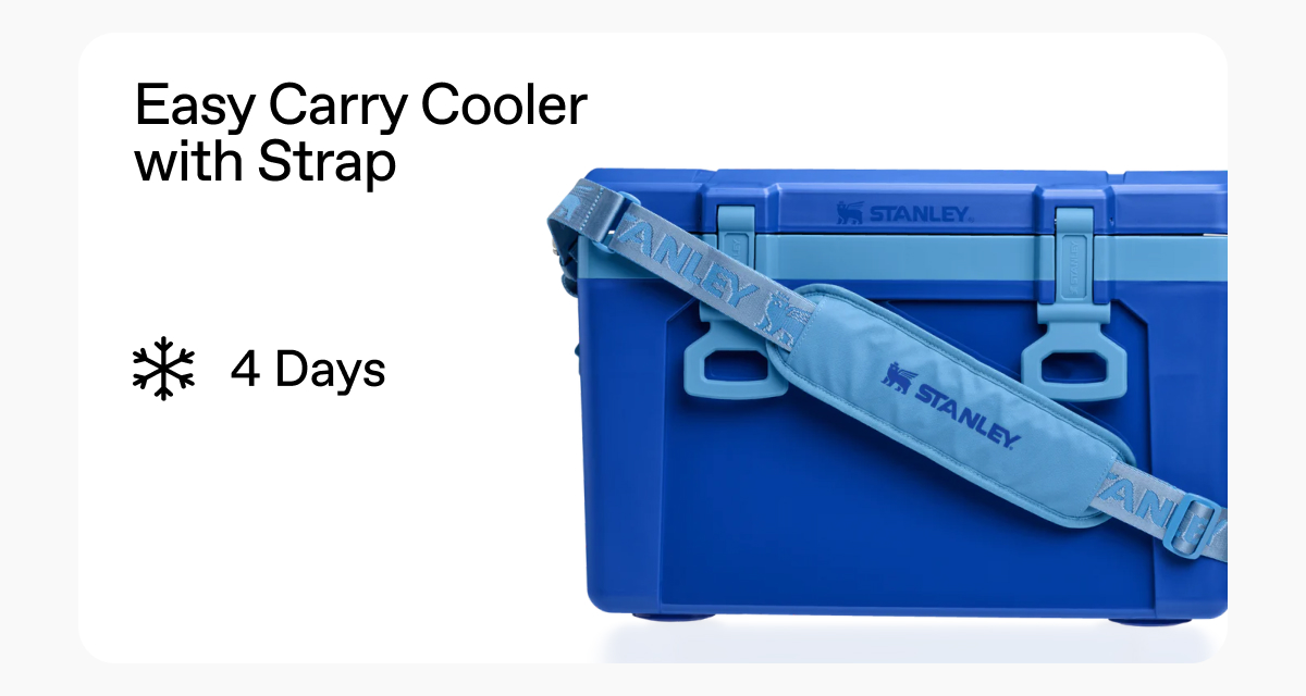 Easy Carry Outdoor Cooler + Strap | 24 QT