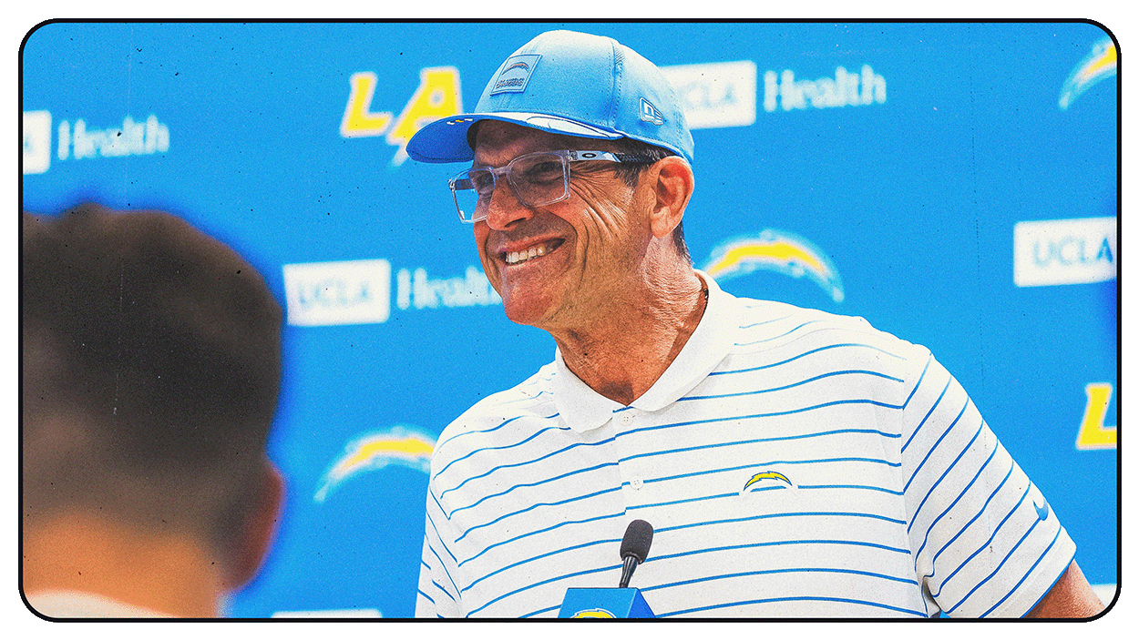 Jim Harbaugh on the Chargers' Progress Through the Offseason
