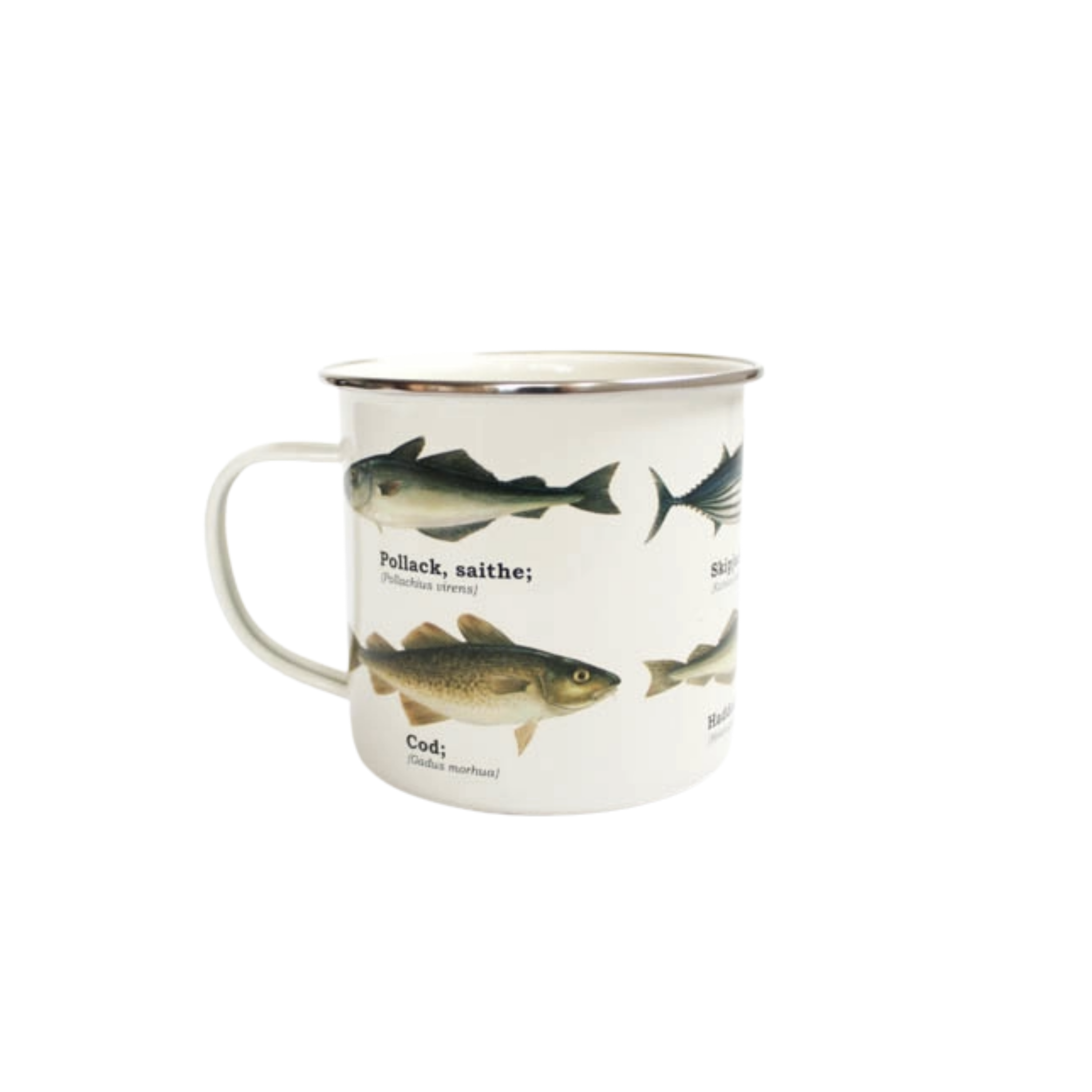 Image of Multi Fish Enamel Mug