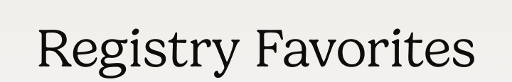 Registry Favorites 