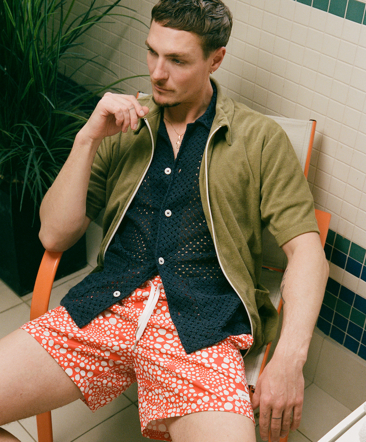 The Speckle Swim Trunk