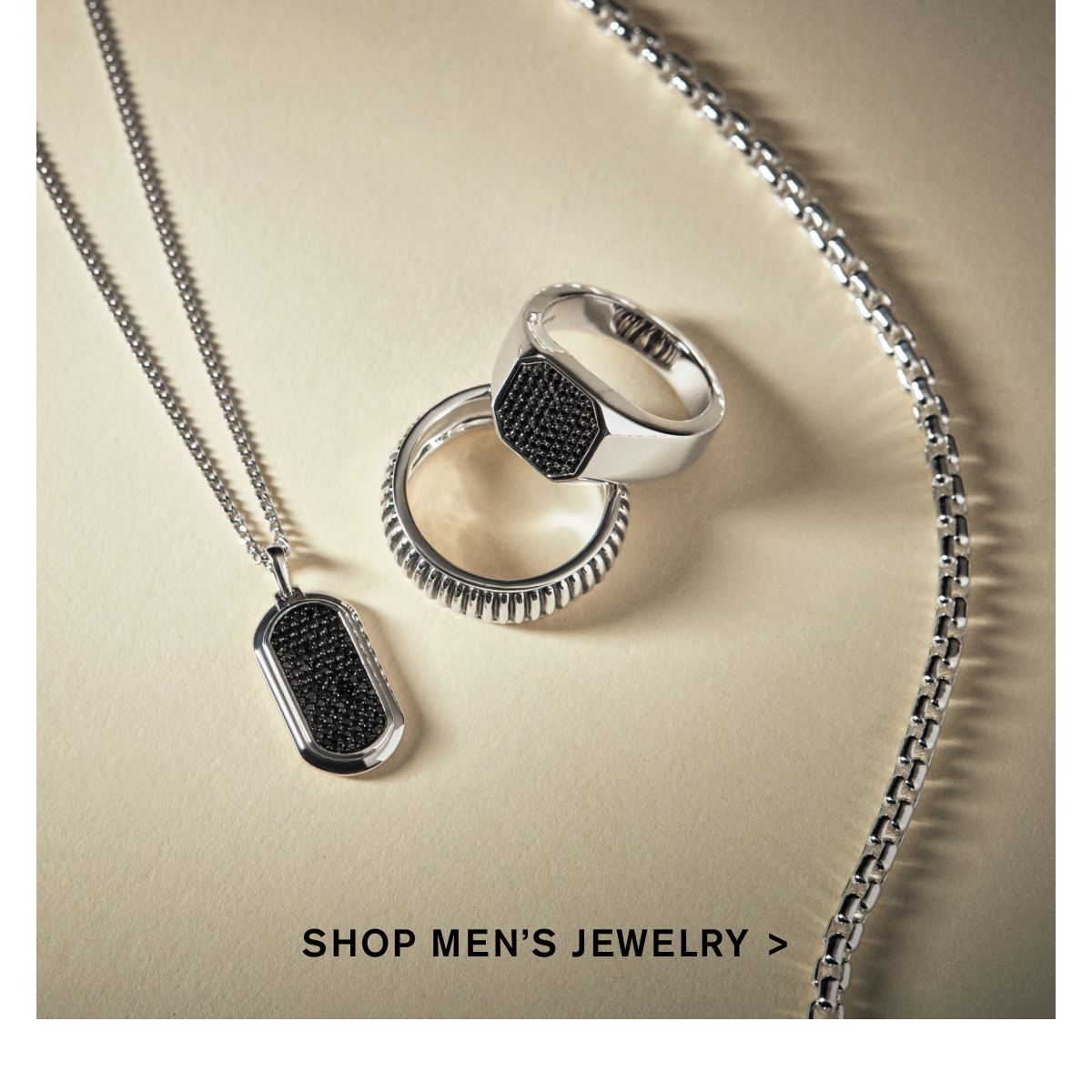 SHOP MEN'S JEWELRY
