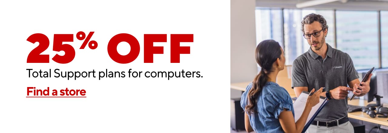 25% off computer total support