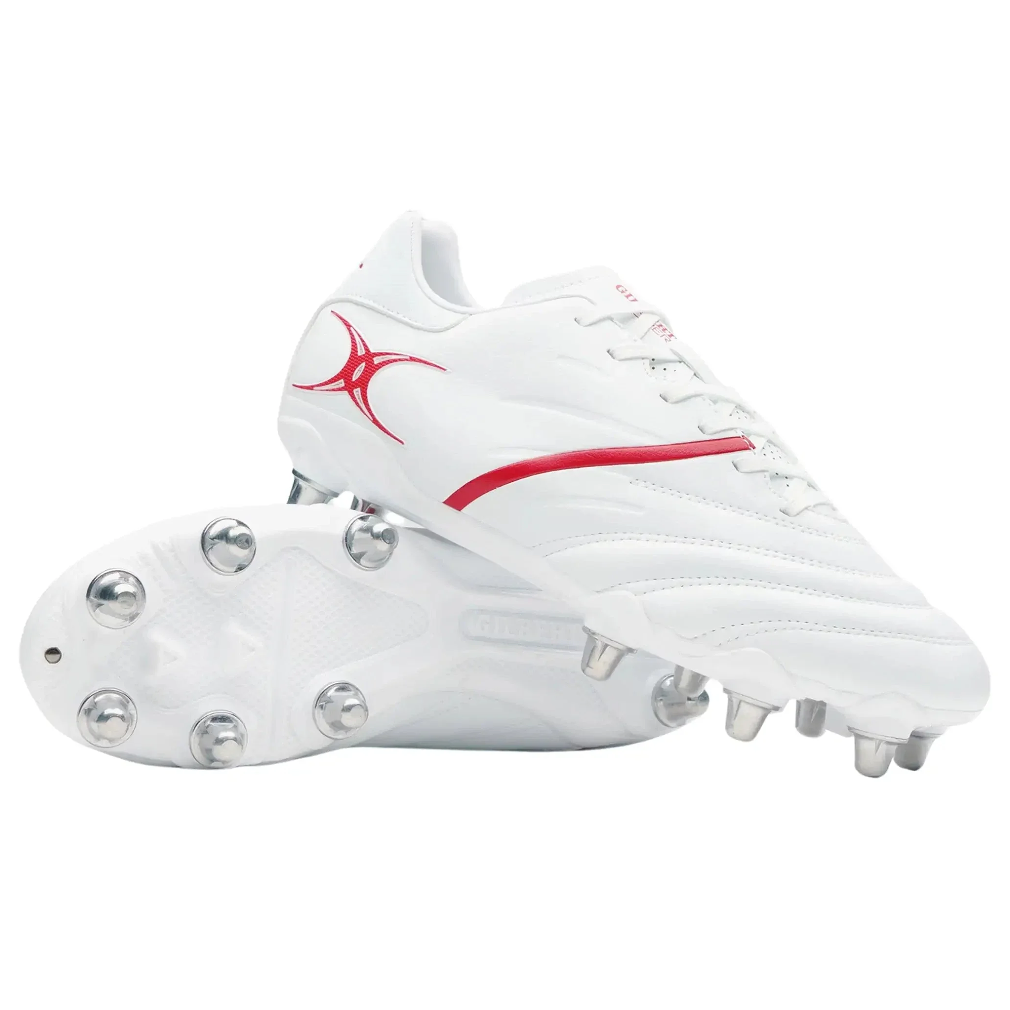 Image of Gilbert Sidestep X20 8S Power - White/Red