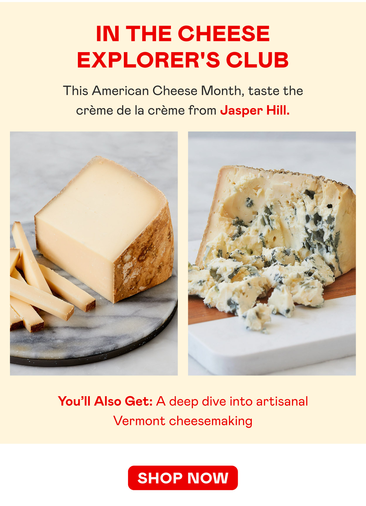 Cheese Explorer's Club