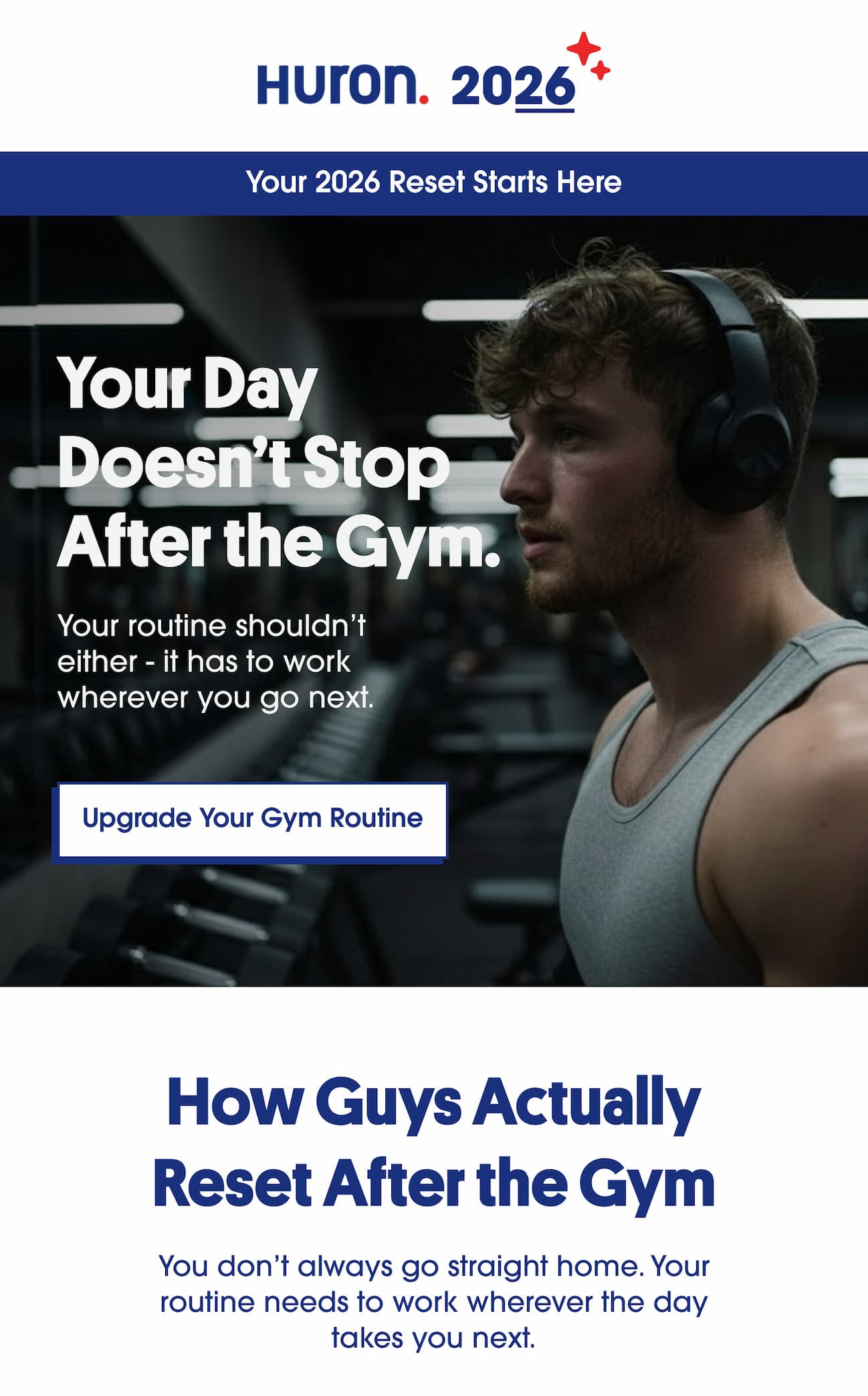 Your Day Doesn’t Stop After the Gym.