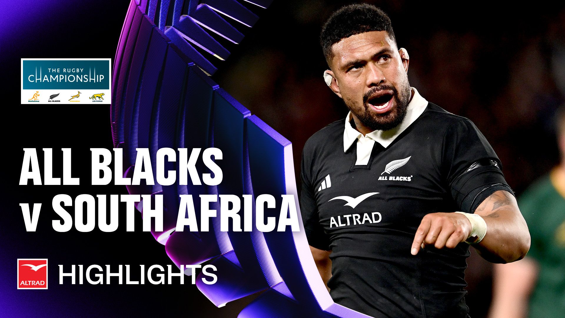 All Blacks v South Africa Highlights