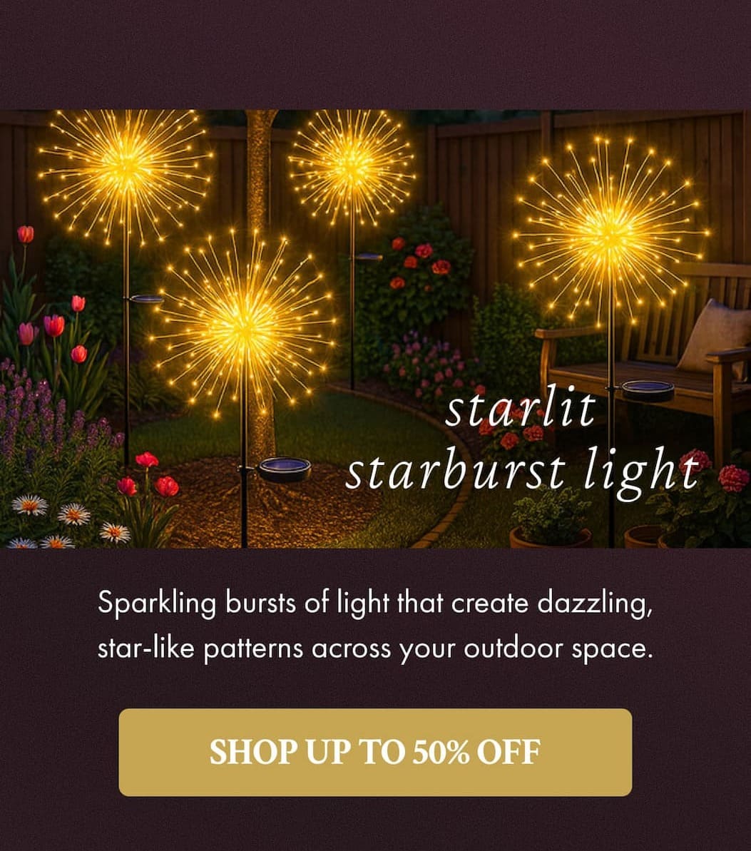 Starlit Starburst Light