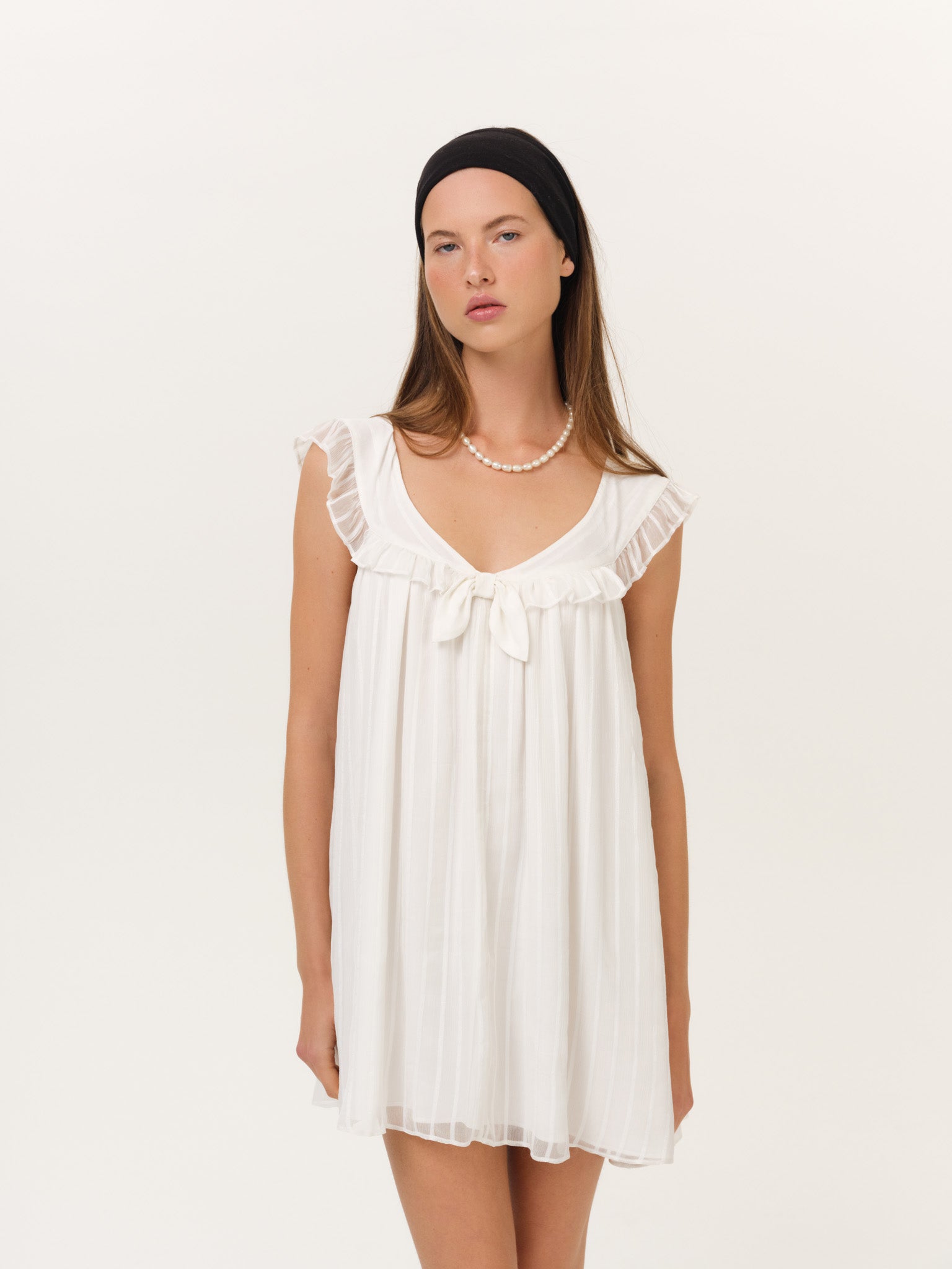 Image of All Aboard Mini Dress