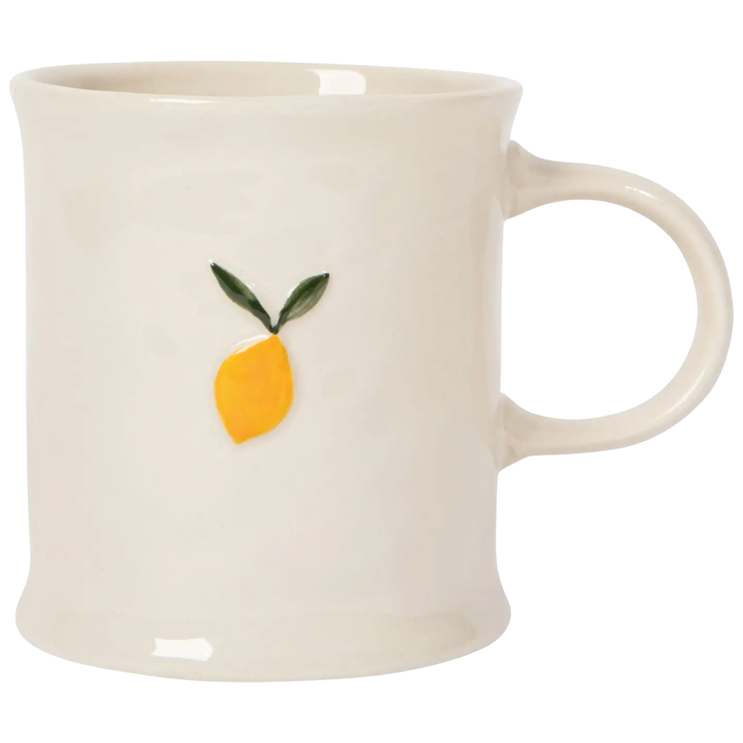 Image of Lemon Embossed Mug