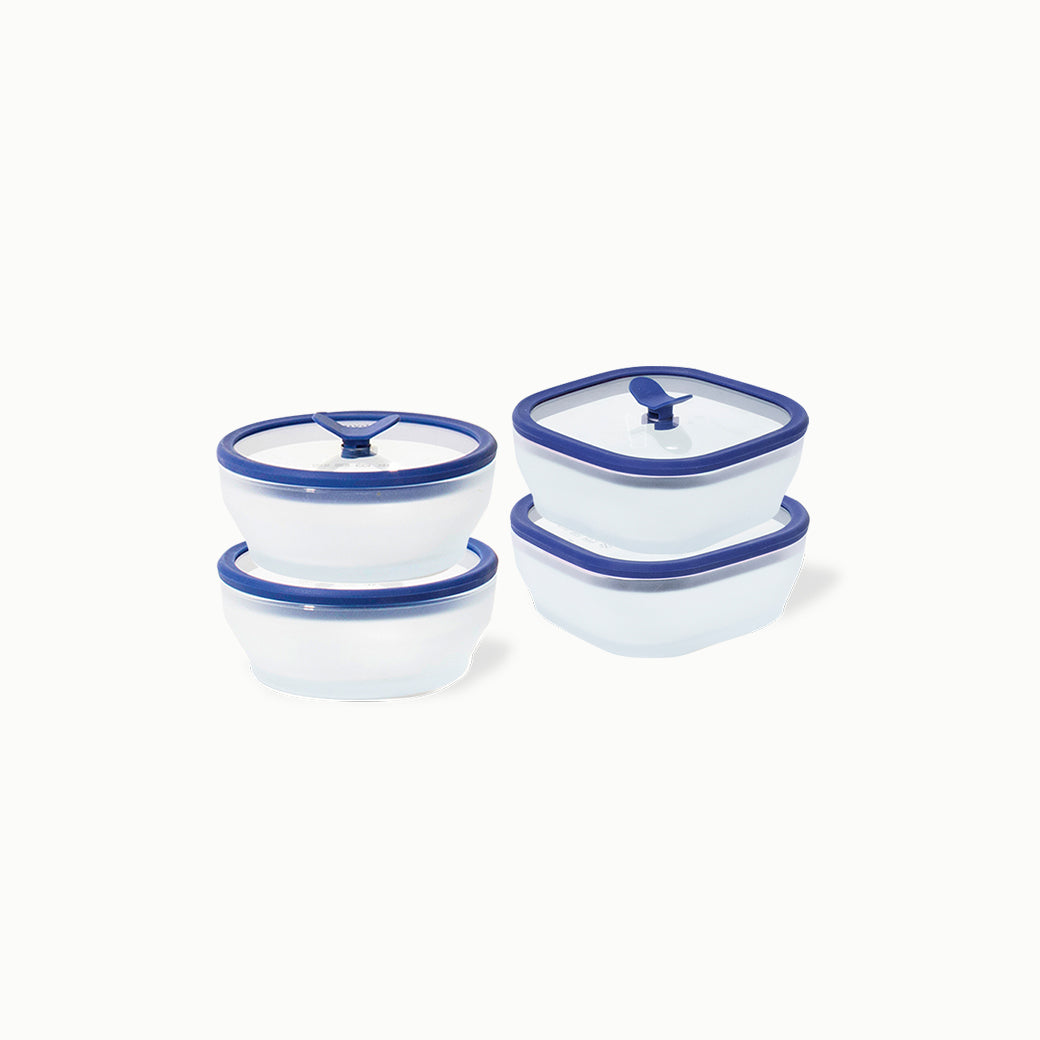 Image of 8-Piece Glass Food Storage Set