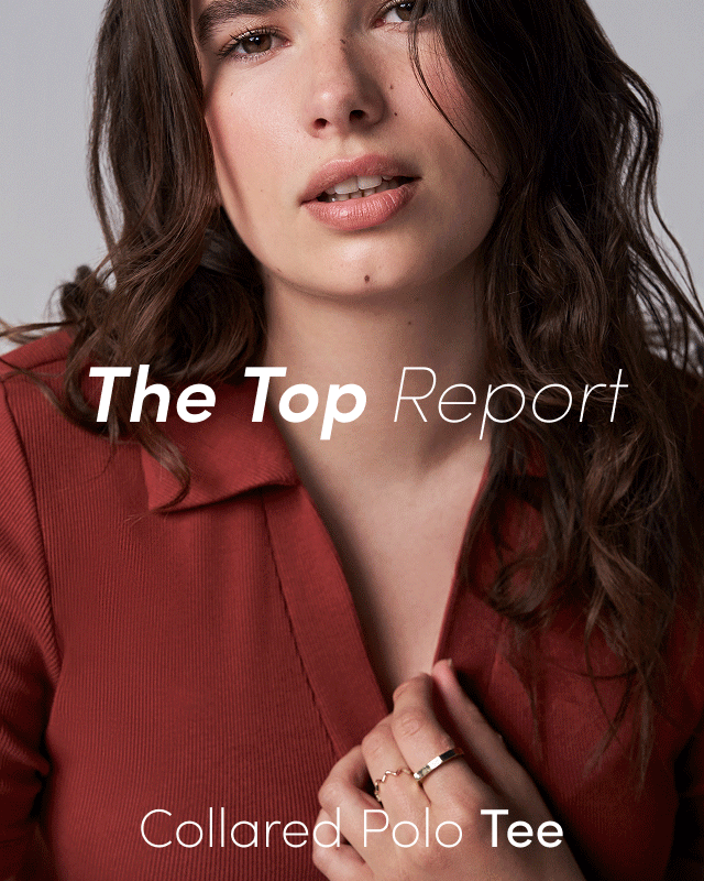 The Top Report | Collared Polo Tee