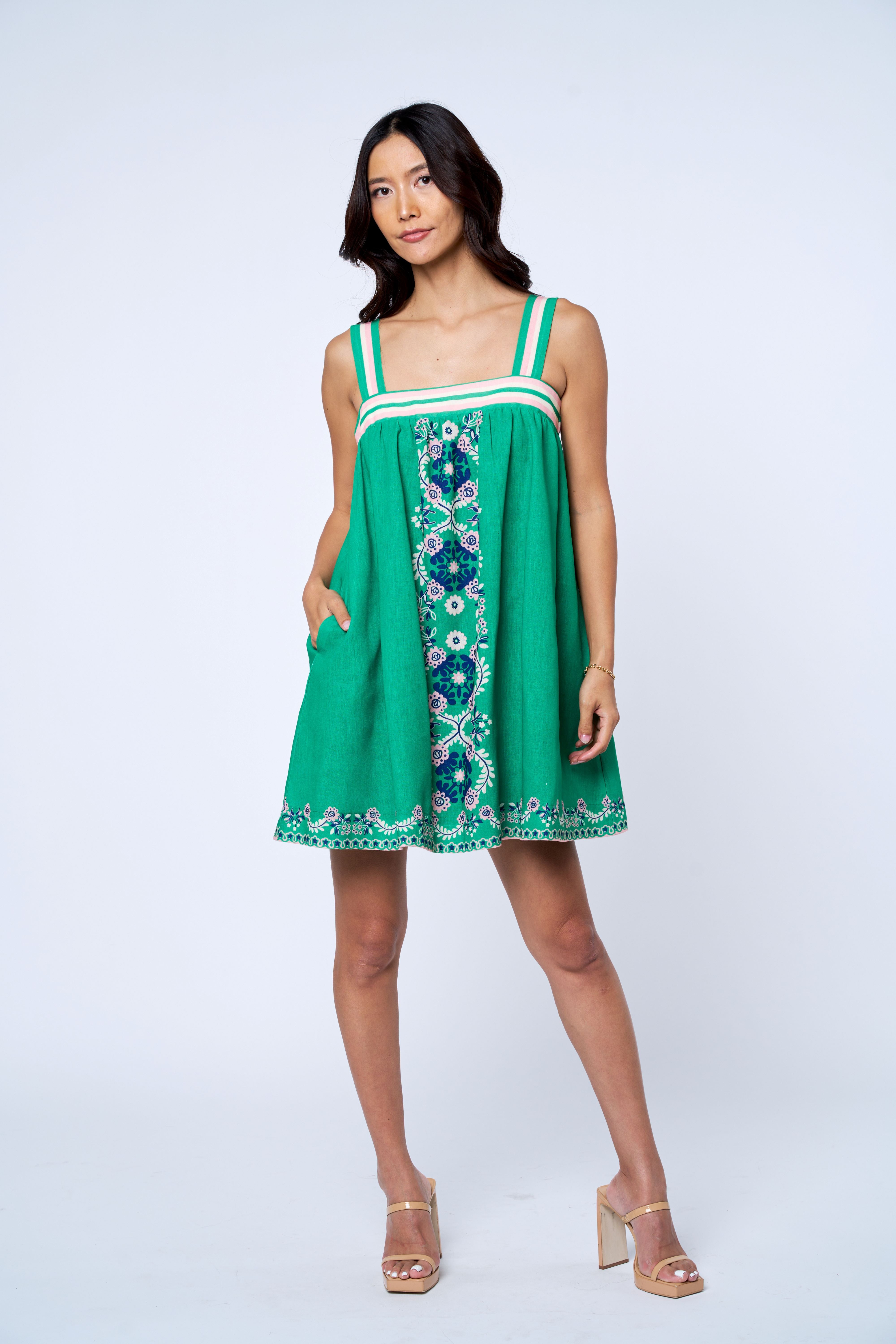 Image of Daina Floral Print Mini Dress