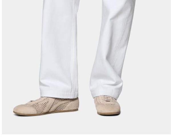 White denim trouser
