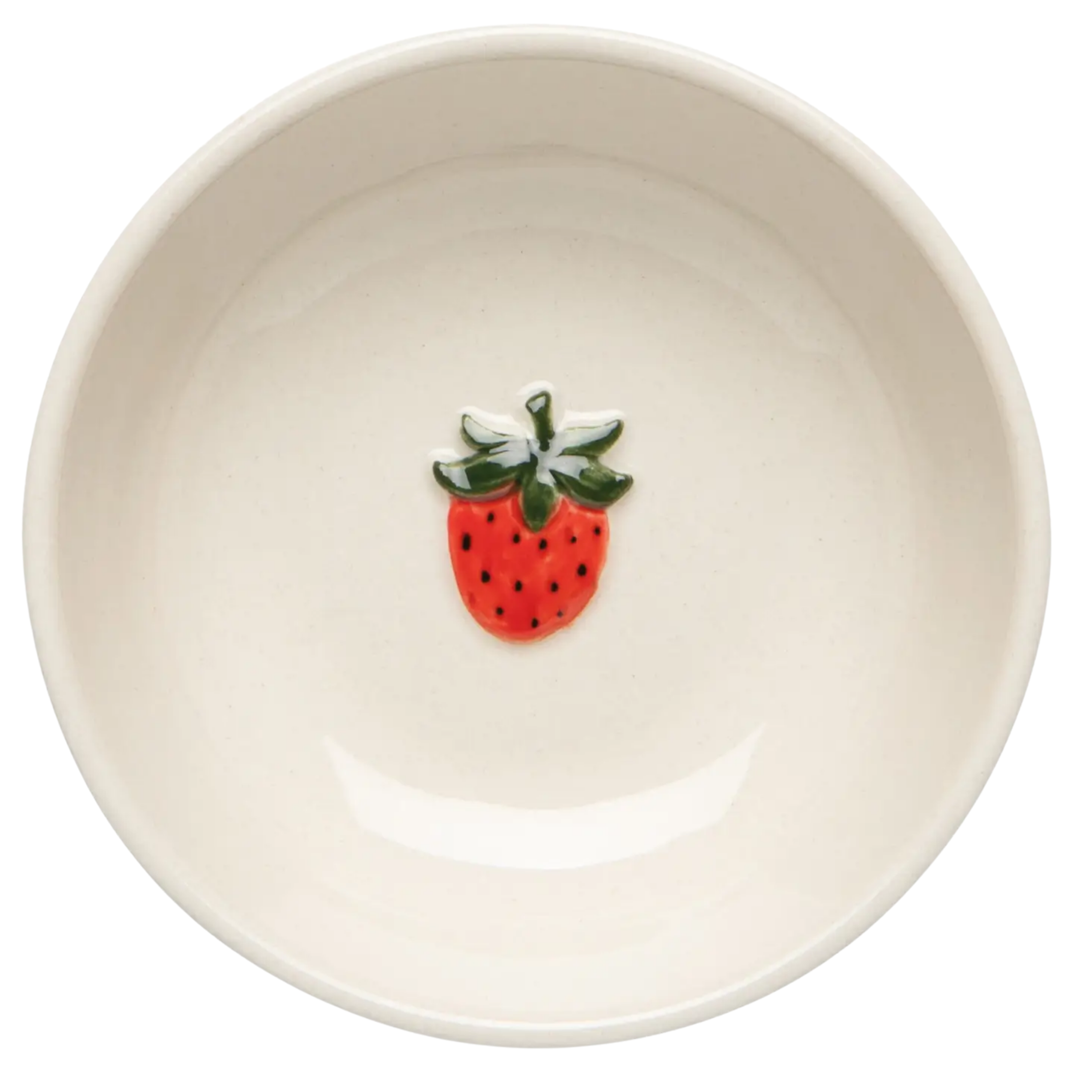 Image of Strawberry Embossed Pinch Bowl 3 Inch