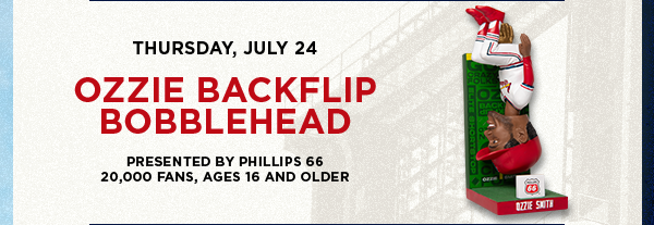 Ozzie Backflip Bobblehead