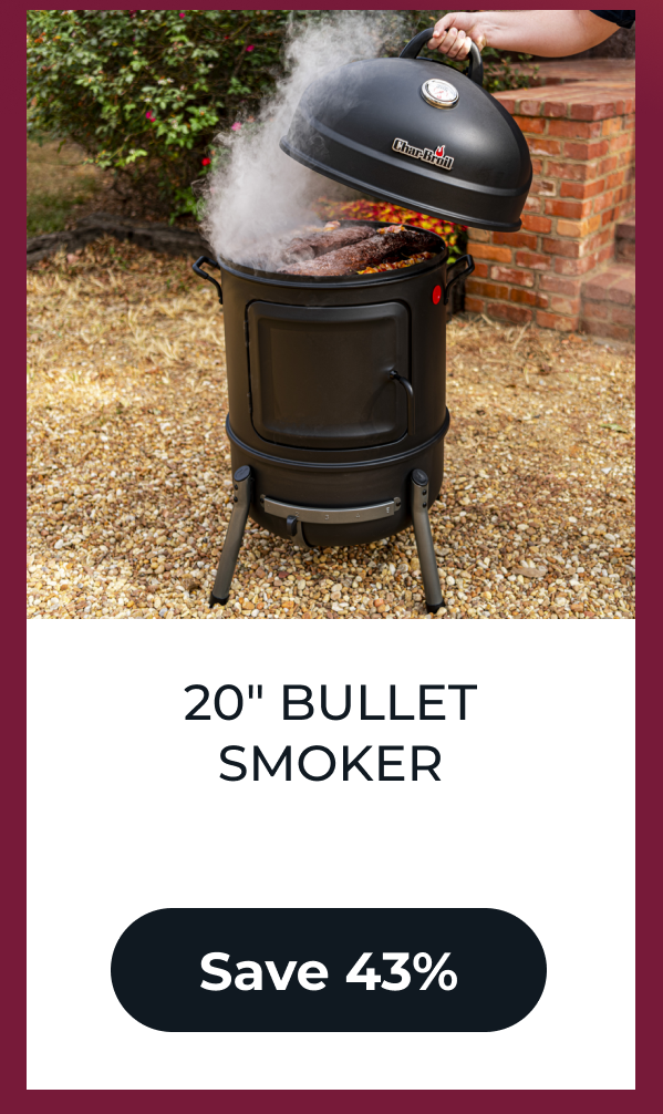 20" Bullet Smoker