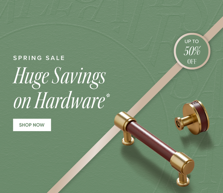 Spring Sale - Huge Savings on Hardware* - Up to 50% off  - Shop Now 