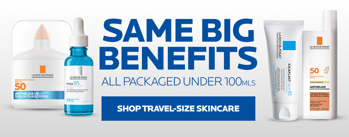 Discover our travel friendly skincare