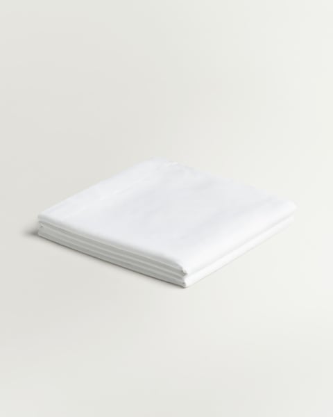 Image of Sateen Flat Sheet – Crisp White