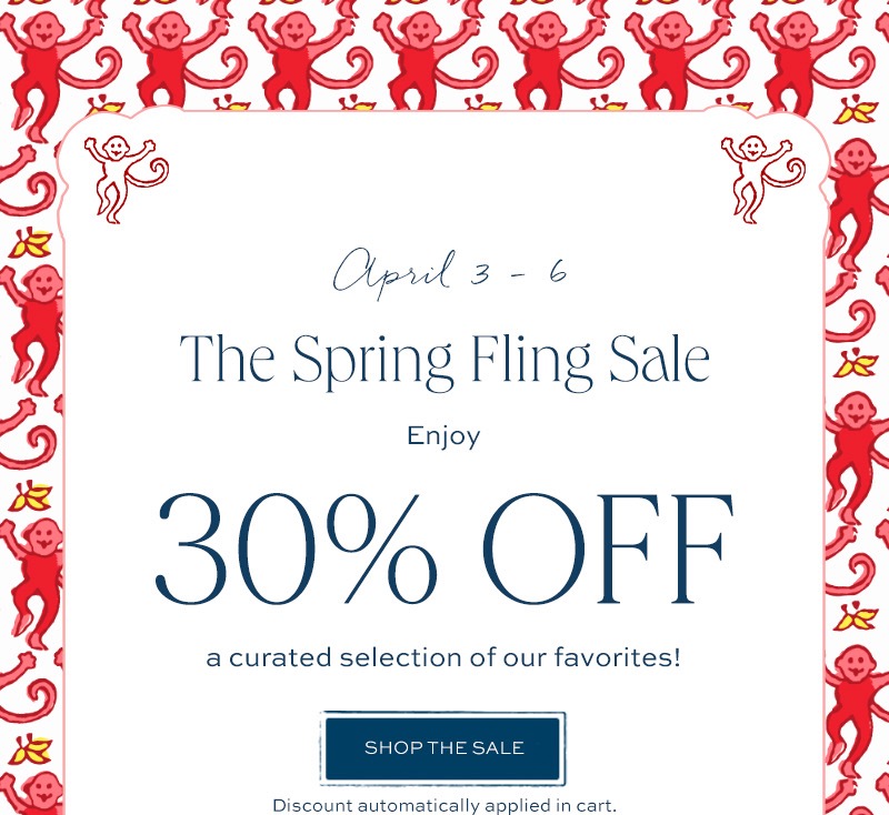 Roller Rabbit Spring Fling Sale