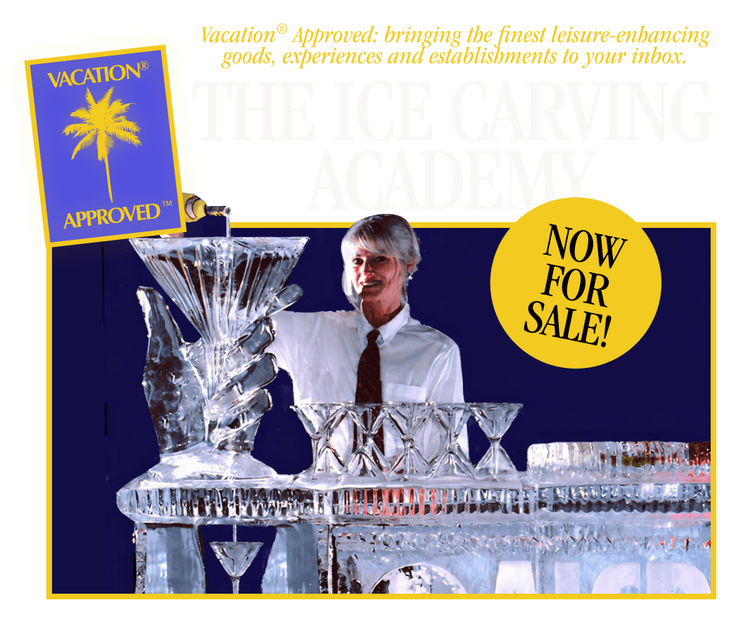 The ice carving academy